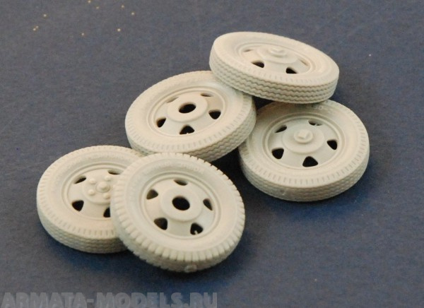 RE35-239 Дополнение для моделей Road Wheels for GAZ-AAA (Jaroslavskij Zavod)