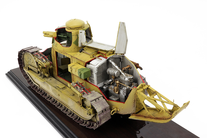 1002Т  French Light Tank Renault FT Char Mitrailleur/Giro0d Turret  Takom