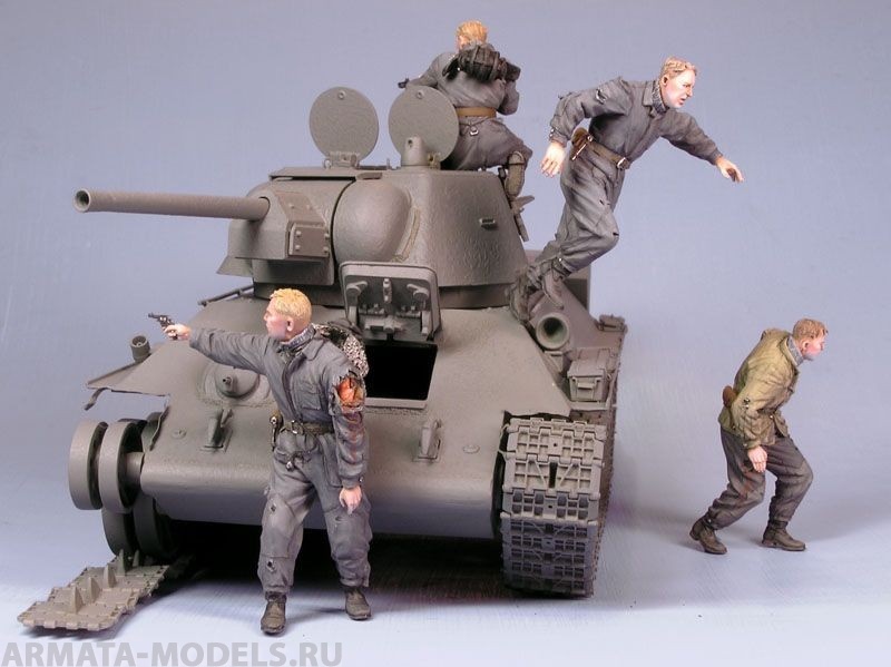 Т-35102 Советские танкисты в бою II (зима 1942-45) (2) Tank