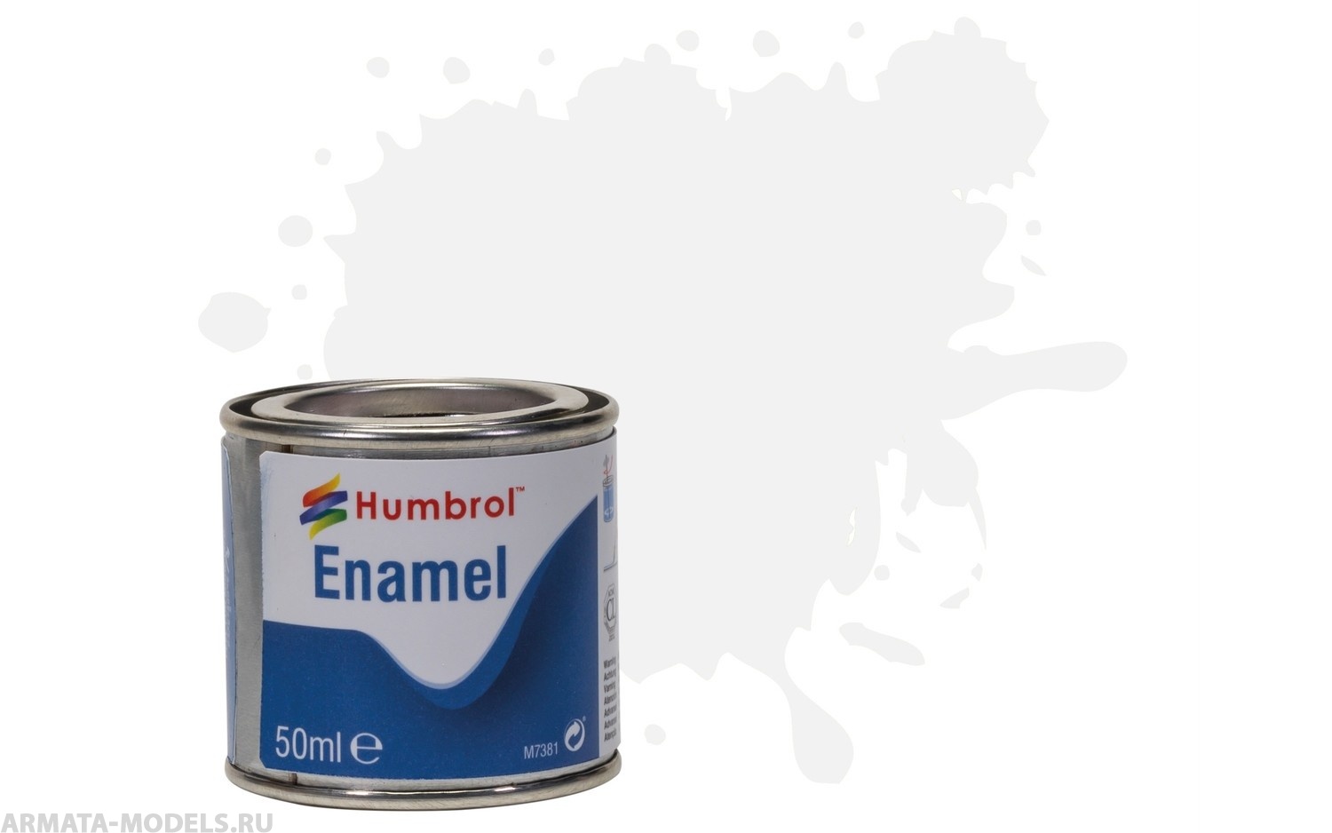 AQ0022 Краска эмалевая No 22 White - Gloss Tinlet No 2 50 ml