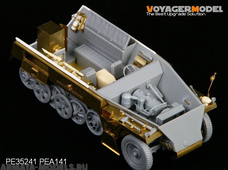 PE35241 Набор фототравления для 1/35 WWII German Sd.Kfz.250/1 NEU Basic (For DRAGON 6427)
