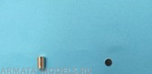 AH9103 Магниты неодимовые (таблетка) диам. 4 мм, высота 1 мм. 10 шт. в уп.