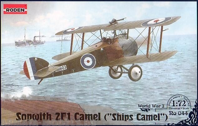 Rod044 Самолет SOPWITH 2F1 CAMEL Roden