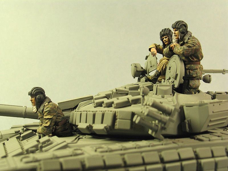 Т-35066 Российский танковый экипаж II (Чечня 1994-2005 гг) (3) Tank