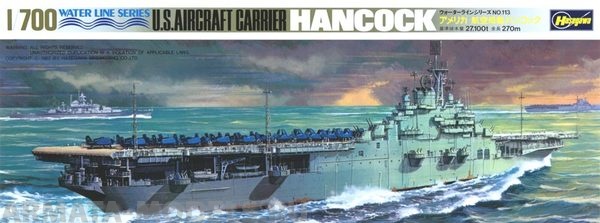 49708 Авианосец ВМС США  HANKOCK Hasegawa
