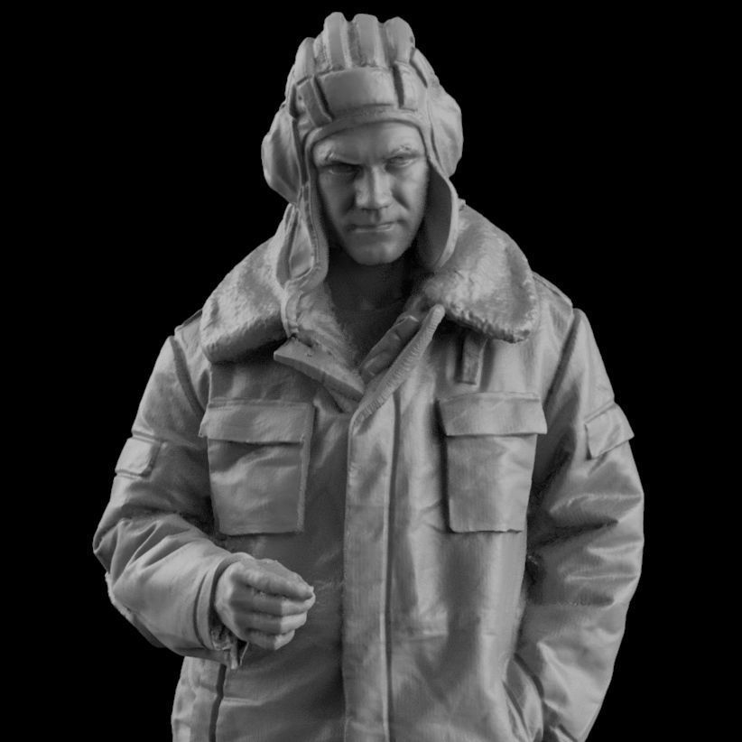 AM3712 Фигура танкиста №3 (Не для свободной продажи) Arma Models