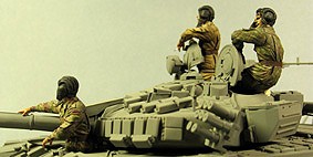 Т-35067 Российский танковый экипаж (Чечня, лето 1994-2005 гг) (3) Tank
