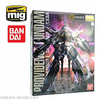 GUN0215629  BANDAI Сборная модель мобильного доспеха GUNDAM  MG 1/100 PROVIDENCE GUNDAM