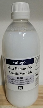 V-28525 525. Покрывной матовый лак Vallejo обратимый