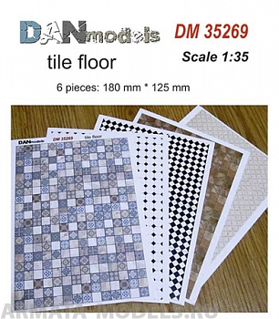 DM35269 Кафельные полы. Печать на картоне