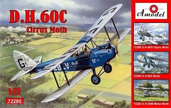 АМ72280 Самолет DH60C Cirrus Moth