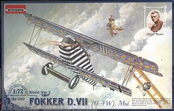 Rod030 Самолет ALBATROS D.III OEFFAG S.153 (LATE)