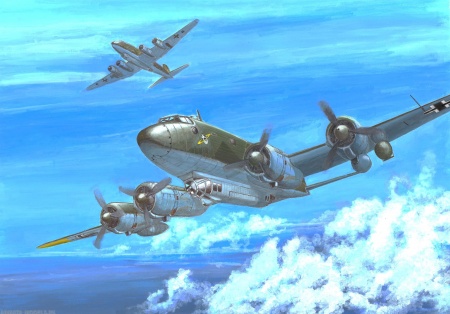 01637 Самолет  FW 200 C-3 Condor Trumpeter