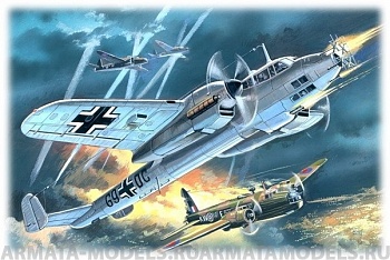 72302 Do-215 В-5, германский ночной истребитель