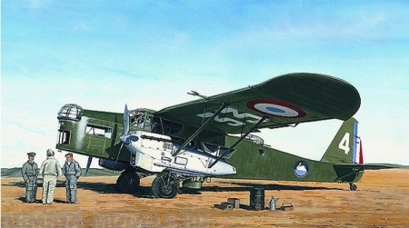 0846SM Самолёт  Potez 540 (1:72) Smer