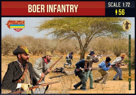 72M138ST Фигуры Boer Infantry Strelets